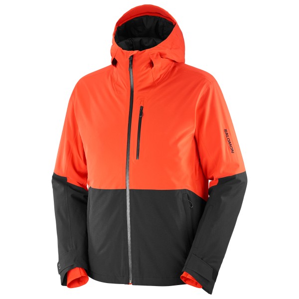 Salomon - Highland Jacket - Skijacke Gr L rot von Salomon