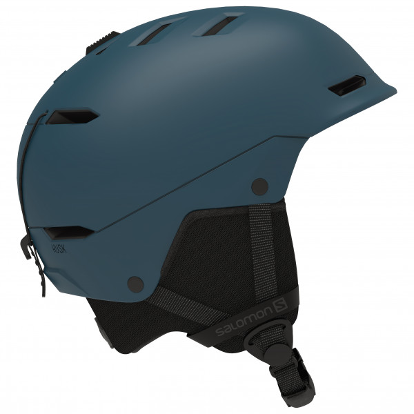 Salomon - Husk - Skihelm Gr 53-56 cm - S;56-59 cm - M;59-62 cm - L schwarz/grau;weiß/grau von Salomon