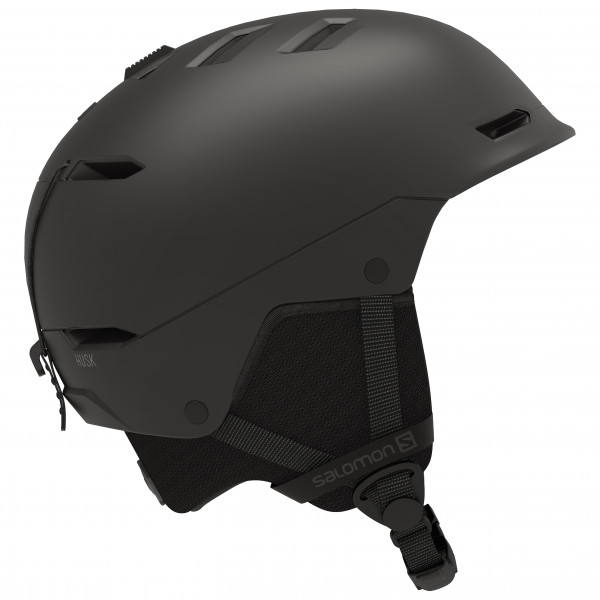 Salomon - Husk - Skihelm Gr 53-56 cm - S schwarz/grau von Salomon