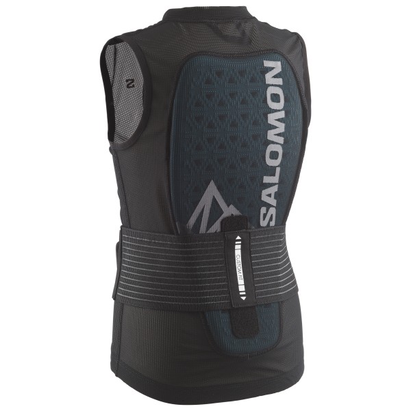 Salomon - Kid's Flexcell Pro Vest - Protektor Gr L grau/schwarz von Salomon