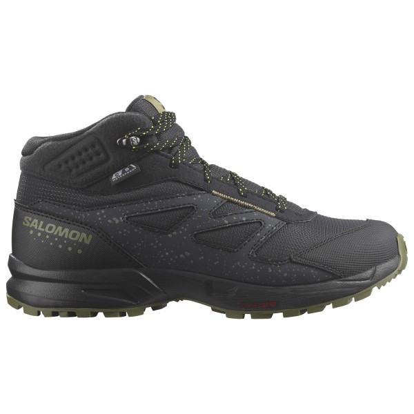 Salomon - Kid's Outway Mid CSWP - Wanderschuhe Gr 35 grau/schwarz von Salomon