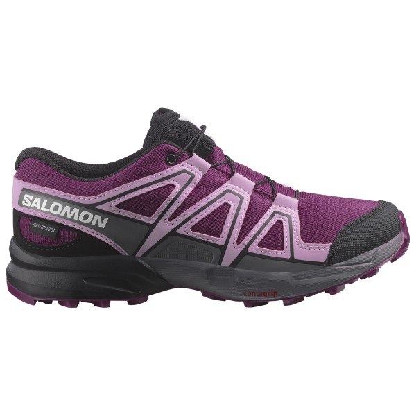 Salomon - Kid's Speedcross CSWP - Multisportschuhe Gr 38 grau von Salomon