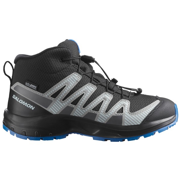 Salomon - Kid's XA Pro V8 Mid Waterproof - Wanderschuhe Gr 35 schwarz/grau von Salomon