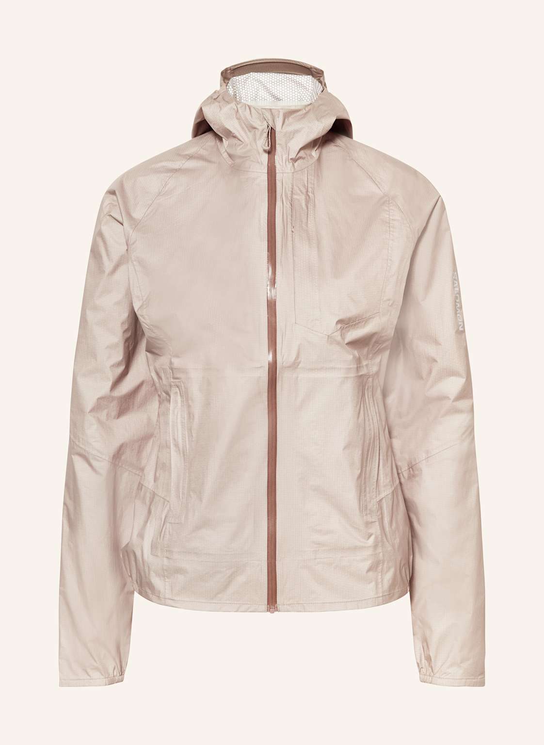 Salomon Laufjacke Bonatti beige Salomon Laufjacke Bonatti beige von Salomon