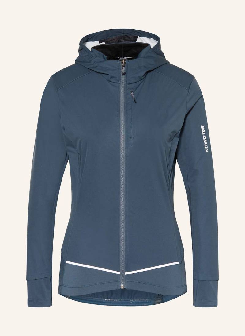 Salomon Laufjacke Light Shell blau von Salomon