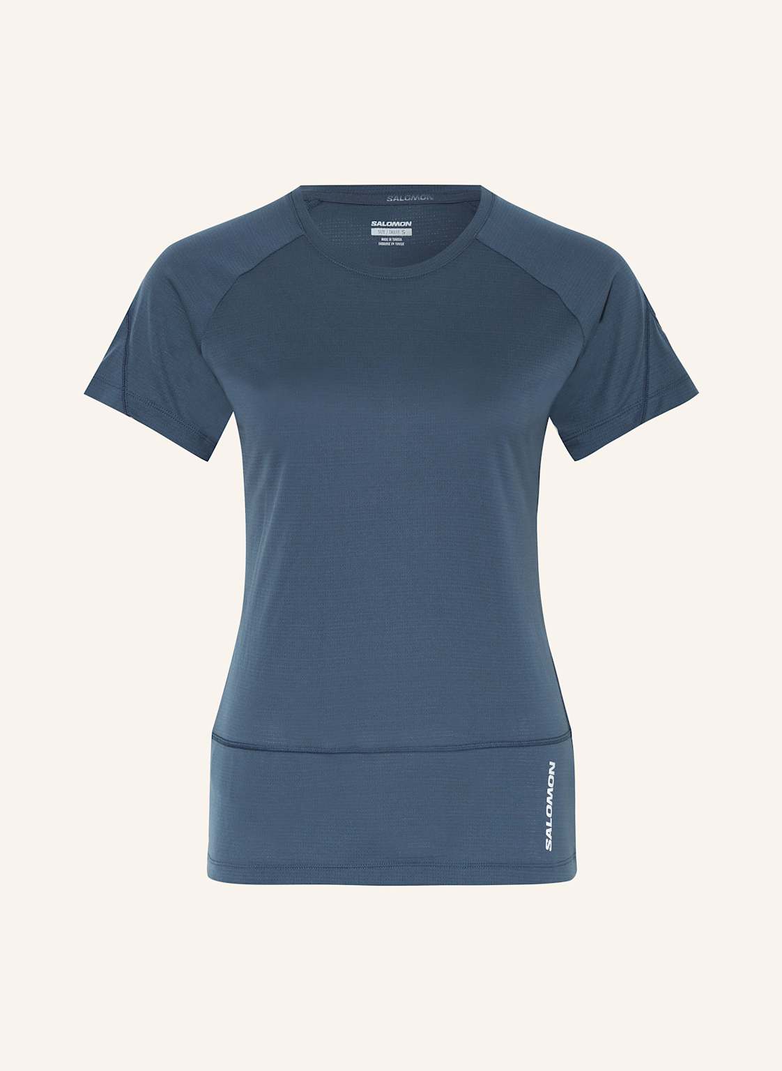 Salomon Laufshirt Cross Run blau von Salomon