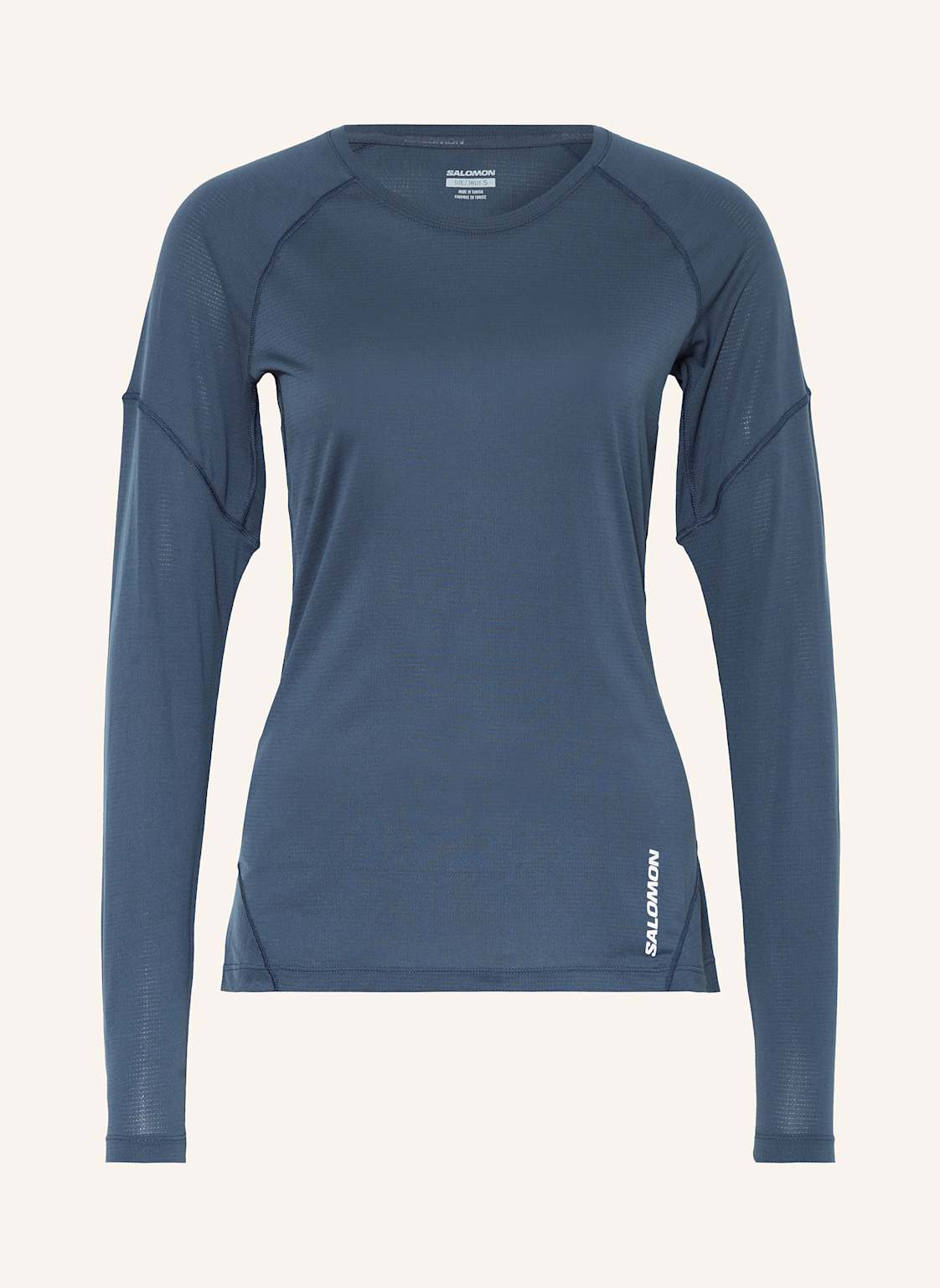 Salomon Laufshirt Cross Run blau von Salomon