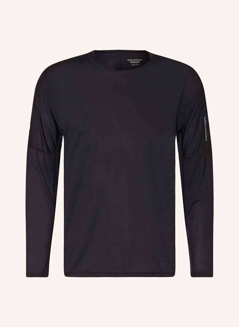 Salomon Laufshirt Sense Aero schwarz von Salomon