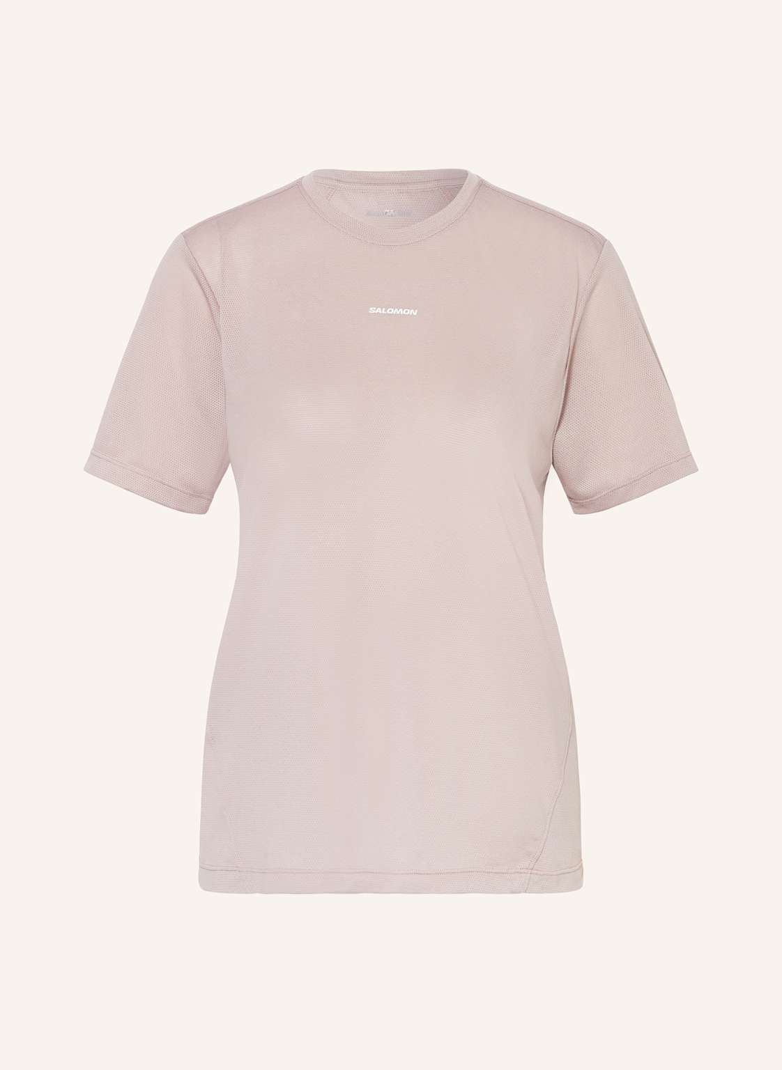 Salomon Laufshirt Shkout Core beige von Salomon