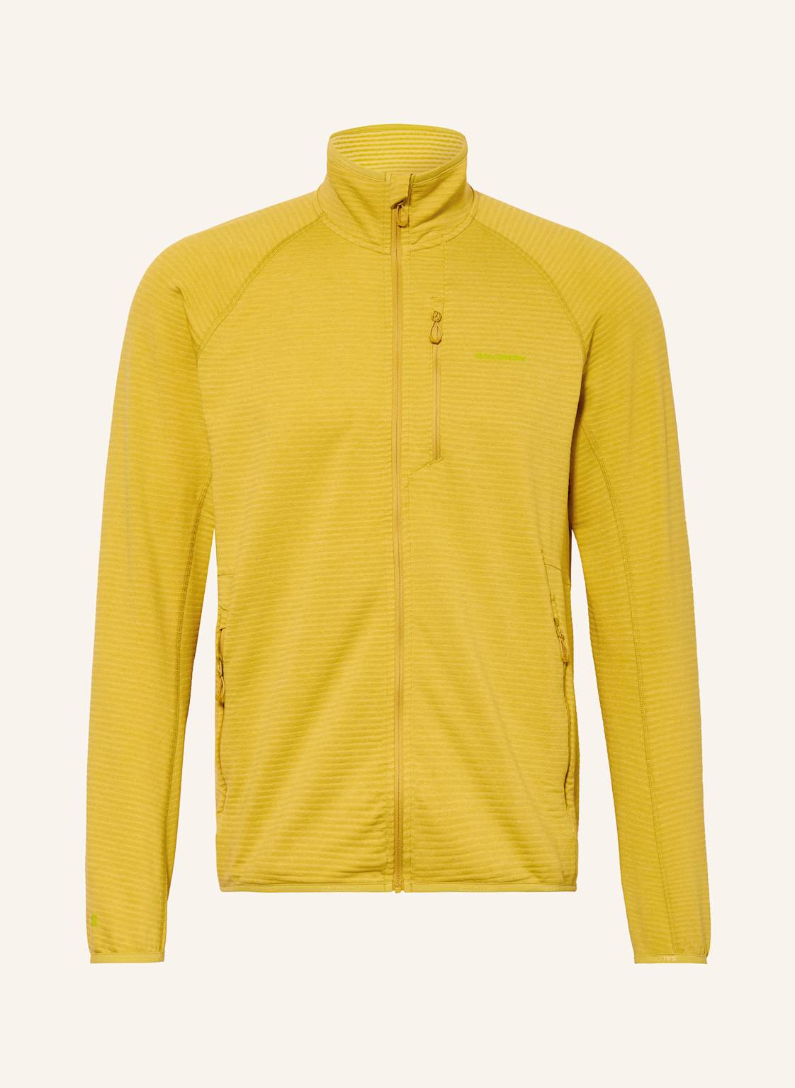 Salomon Midlayer-Jacke Essential Lightwarm gelb Salomon Midlayer-Jacke Essential Lightwarm gelb von Salomon
