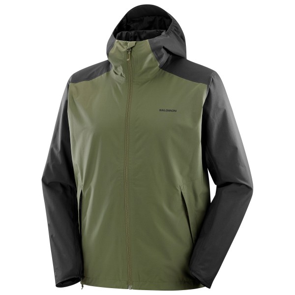 Salomon - Outscape 2L - Regenjacke Gr L oliv von Salomon