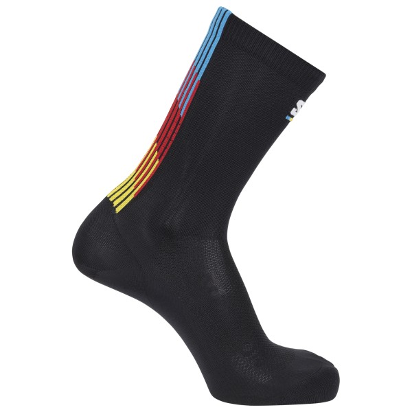 Salomon - Pulse Race Flag Crew - Laufsocken Gr 36-38 schwarz von Salomon