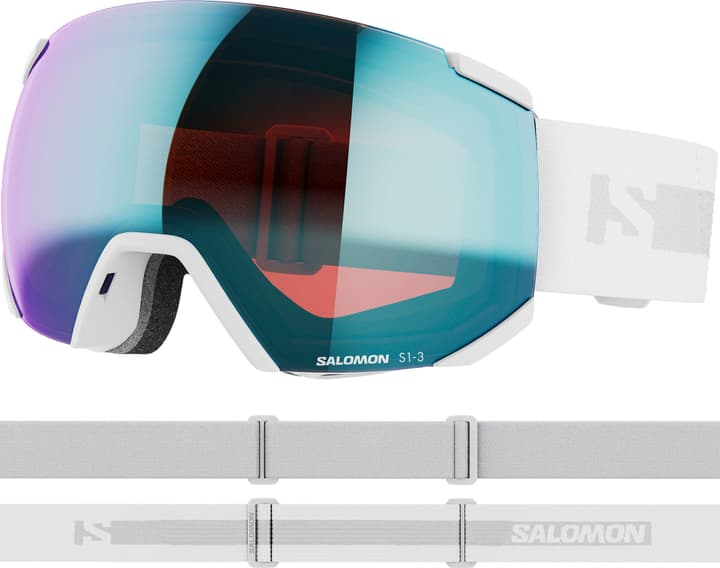 Salomon Radium Photo Skibrille weiss von Salomon