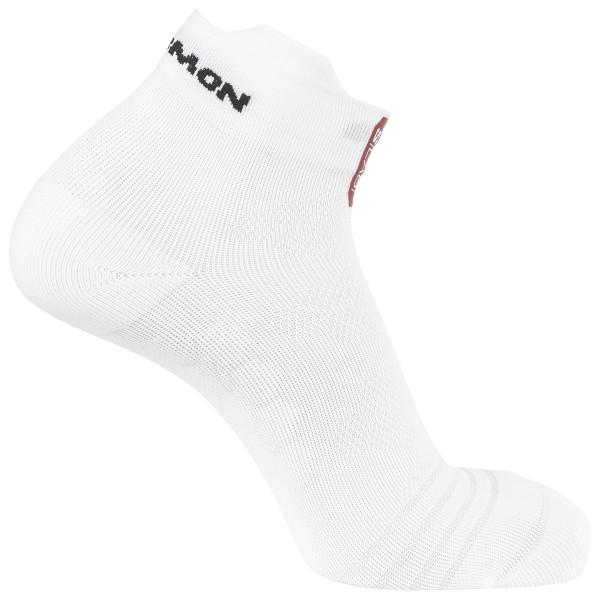 Salomon - S/Lab Glide Ankle - Laufsocken Gr 39-41 weiß von Salomon