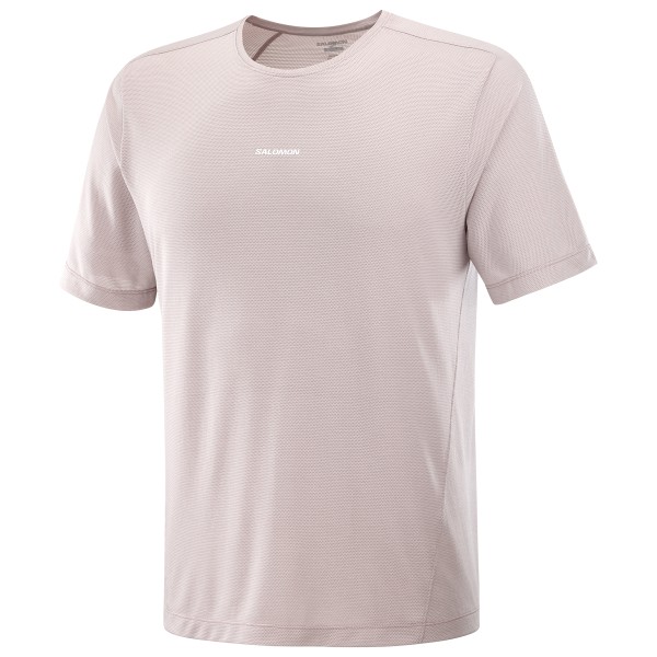 Salomon - SHKout Core S/S - Laufshirt Gr L rosa von Salomon