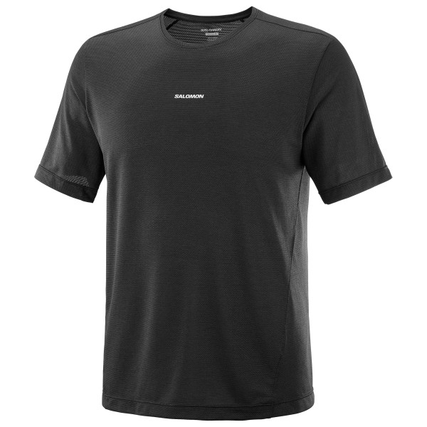 Salomon - SHKout Core S/S - Laufshirt Gr L schwarz von Salomon