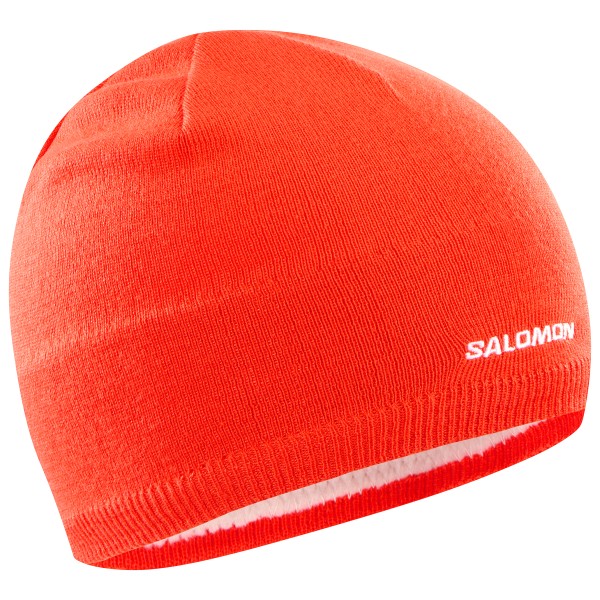 Salomon - Salomon Beanie - Mütze Gr One Size rot von Salomon