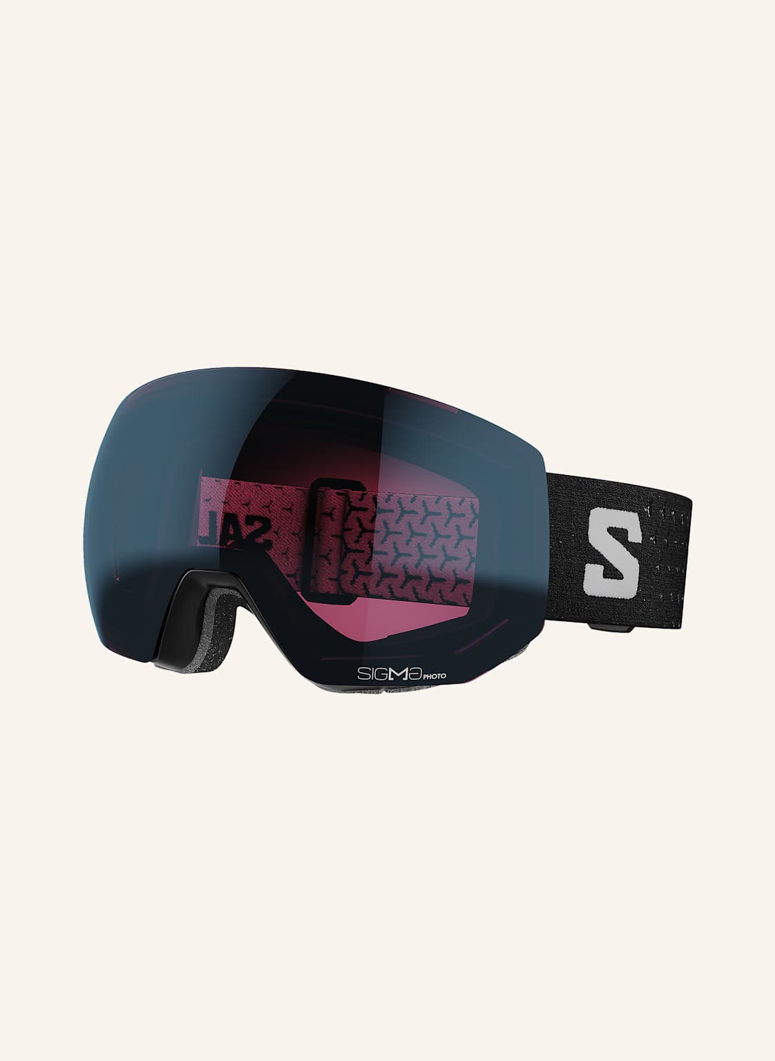 Salomon Skibrille Radium Pro schwarz von Salomon