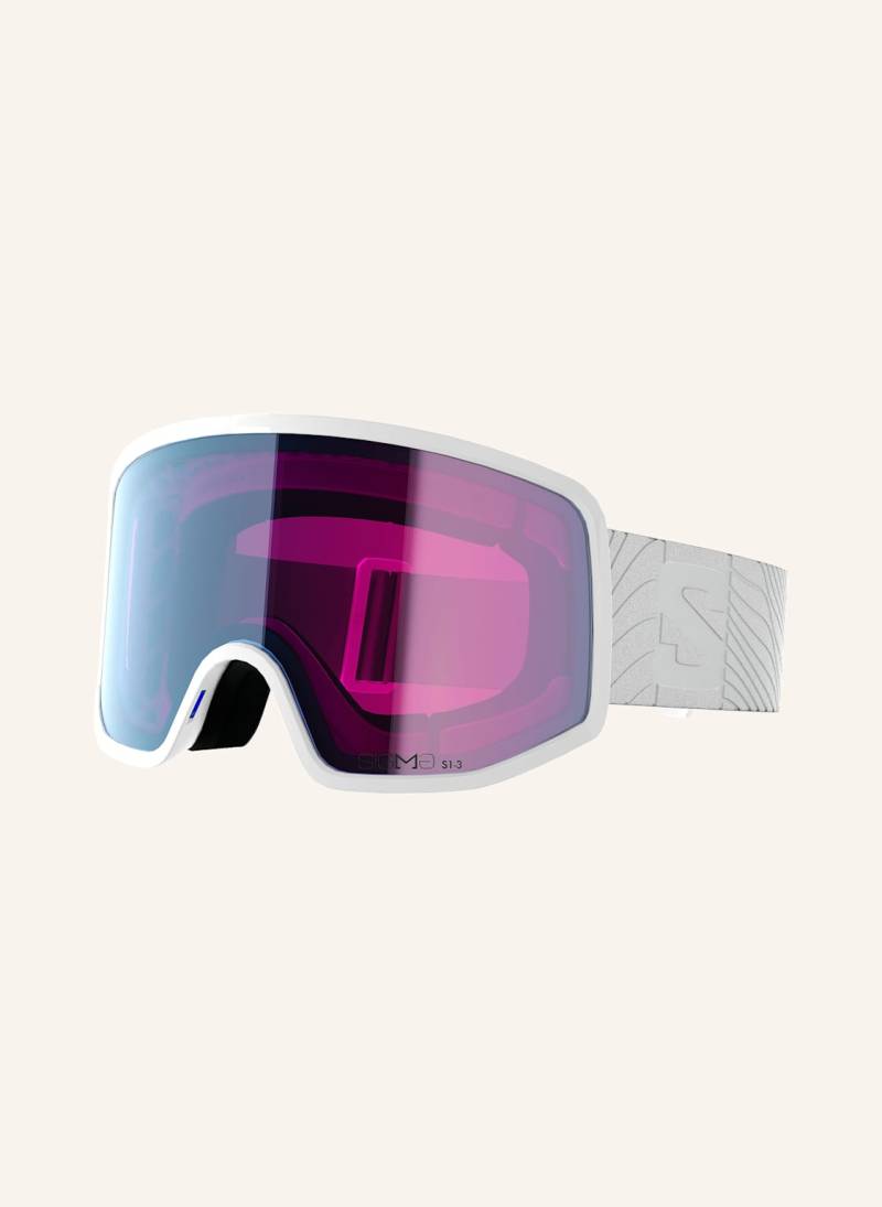 Salomon Skibrille Sentry Pro S weiss von Salomon