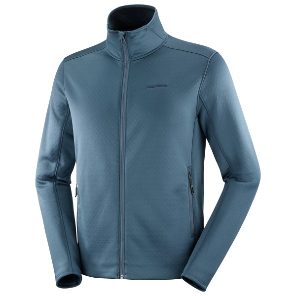 Salomon - Sntial Midfleece Full Zip - Fleecejacke Gr L;M;XL;XXL beige;blau;schwarz von Salomon