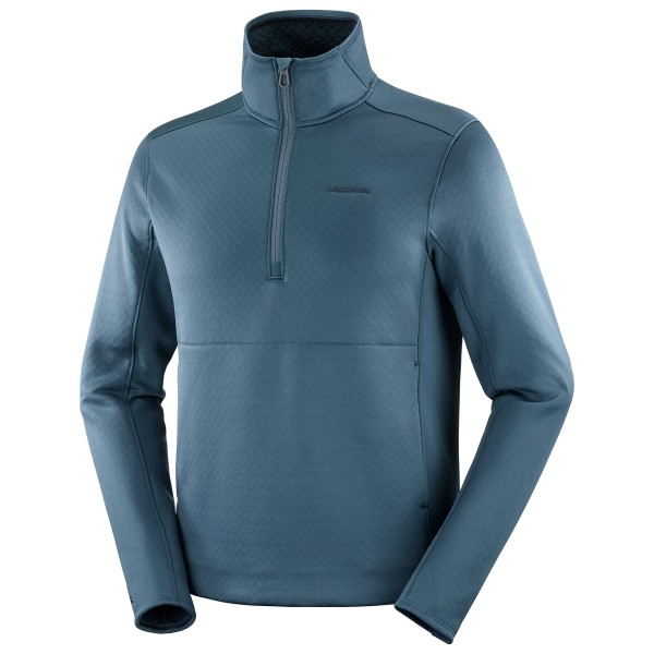 Salomon - Sntial Midfleece Half Zip - Fleecepullover Gr L;M;S;XL;XXL blau;schwarz von Salomon