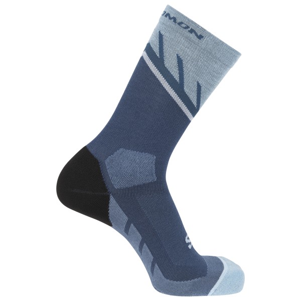 Salomon - Speedcross Crew - Laufsocken Gr 36-38 blau von Salomon