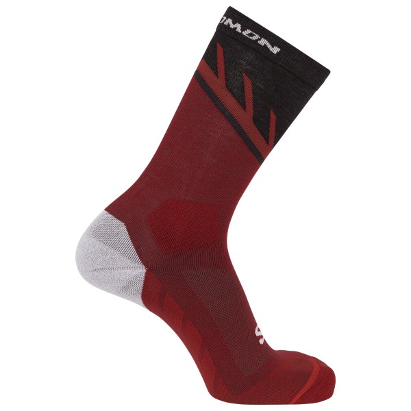 Salomon - Speedcross Crew - Laufsocken Gr 36-38 rot von Salomon