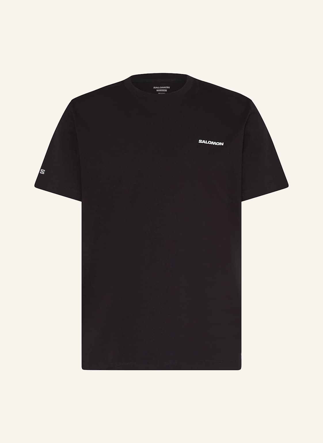 Salomon T-Shirt Chest Logo schwarz Salomon T-Shirt Chest Logo schwarz von Salomon