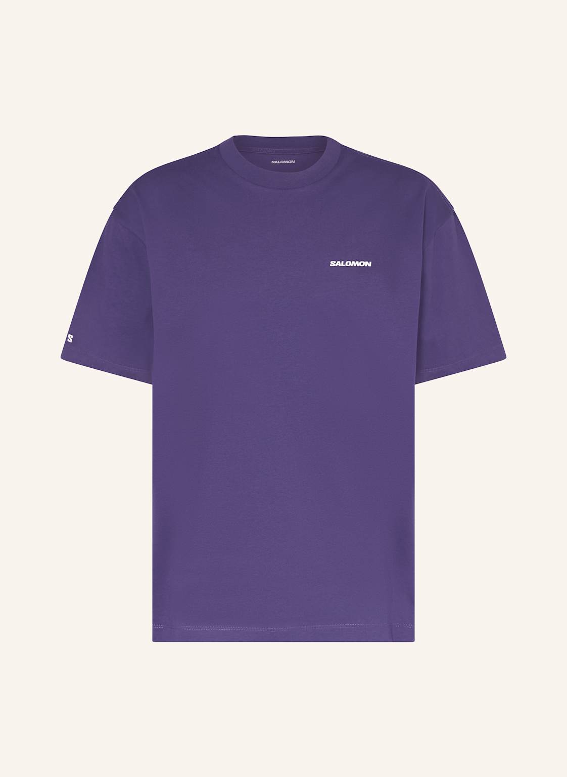 Salomon T-Shirt Logo Rx lila von Salomon