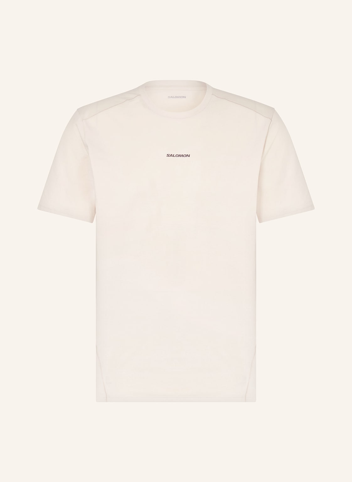 Salomon T-Shirt Trackline beige von Salomon