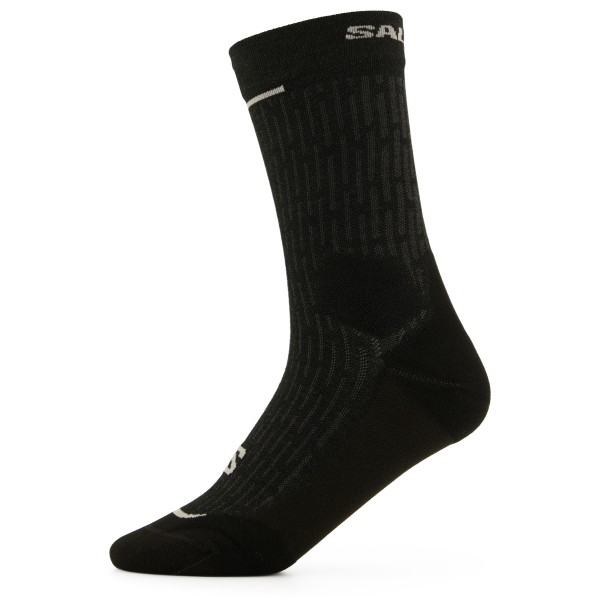 Salomon - Ultra Glide Crew - Laufsocken Gr 36-38 schwarz von Salomon