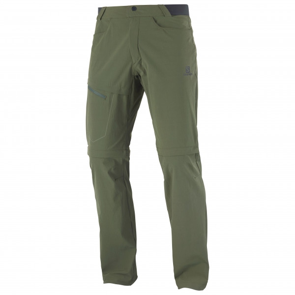 Salomon - Wayfarer Zip Off Pants - Zip-Off-Hose Gr 50;52 grün von Salomon