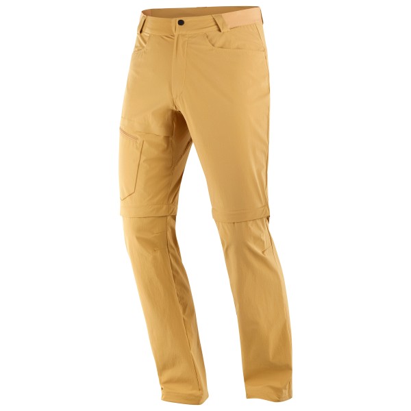 Salomon - Wayfarer Zip Off Pants - Zip-Off-Hose Gr 48 grün von Salomon