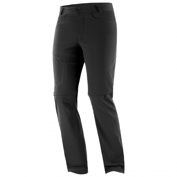 Salomon - Wayfarer Zip Off Pants - Zip-Off-Hose Gr 54 schwarz von Salomon