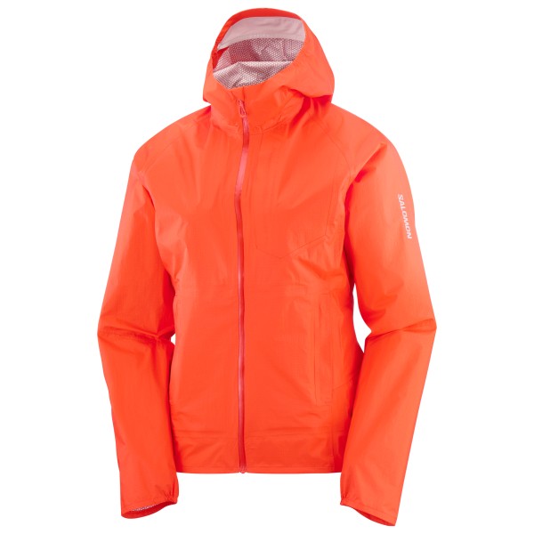 Salomon - Women's Bonatti WP Jacket - Laufjacke Gr S rot von Salomon