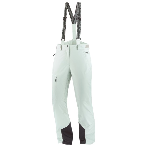 Salomon - Women's Brilliant Pant - Skihose Gr L grau von Salomon