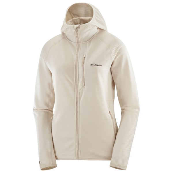 Salomon - Women's Essential Lightwarm - Fleecejacke Gr XXL beige von Salomon