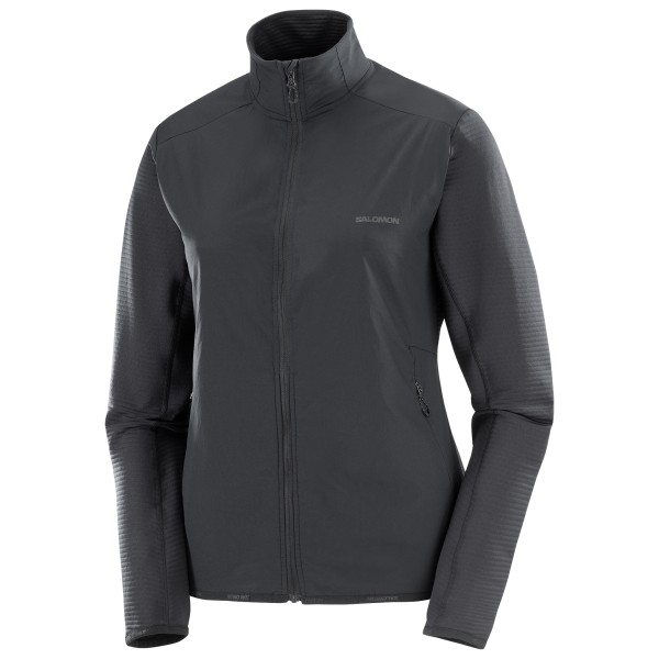 Salomon - Women's Essential Lightwarm Hybrid - Fleecejacke Gr XL grau von Salomon