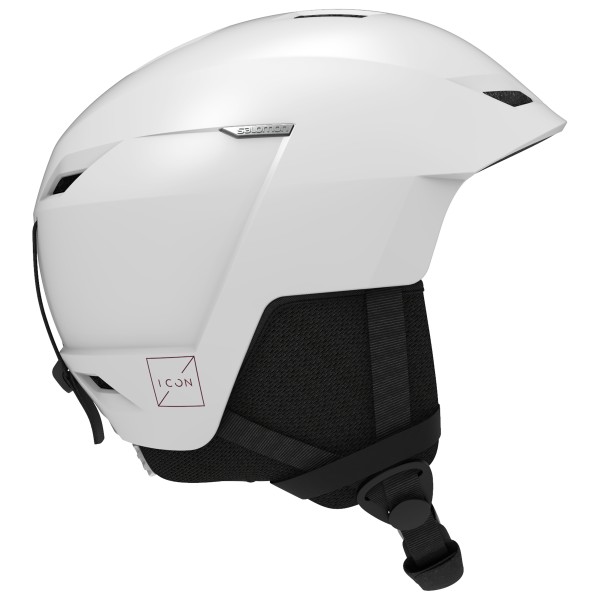 Salomon - Women's Icon LT Access - Skihelm Gr 56-59 cm - M grau/weiß von Salomon