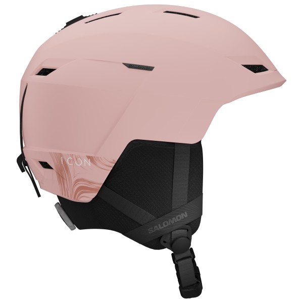 Salomon - Women's Icon LT - Skihelm Gr 53-56 cm - S rosa von Salomon