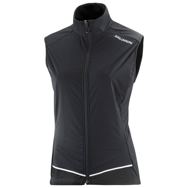 Salomon - Women's Light Shell Vest - Laufgilet Gr L schwarz/grau von Salomon