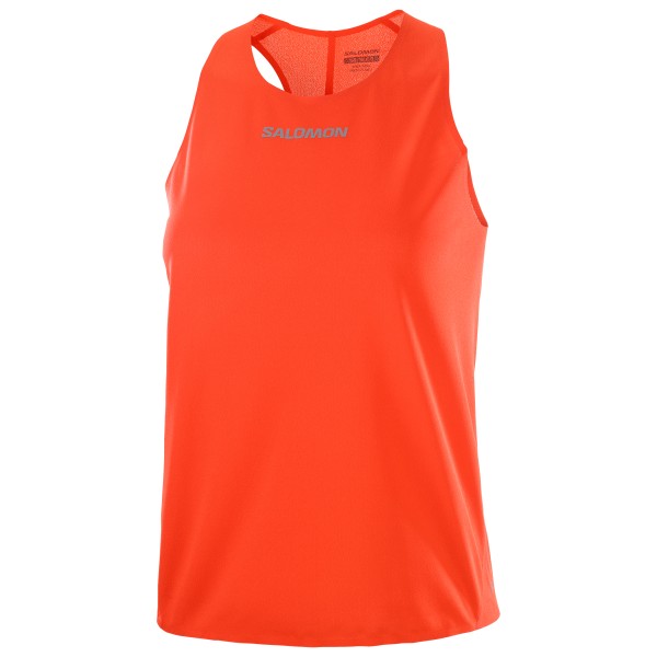 Salomon - Women's S/Lab Speed - Tank Top Gr S rot von Salomon