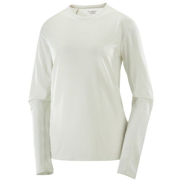 Salomon - Women's SHKout Core L/S - Laufshirt Gr M grau von Salomon