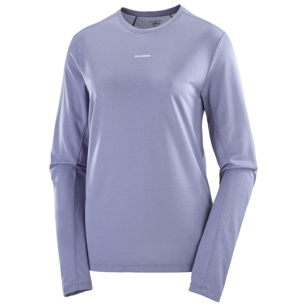 Salomon - Women's SHKout Core L/S - Laufshirt Gr XL lila von Salomon