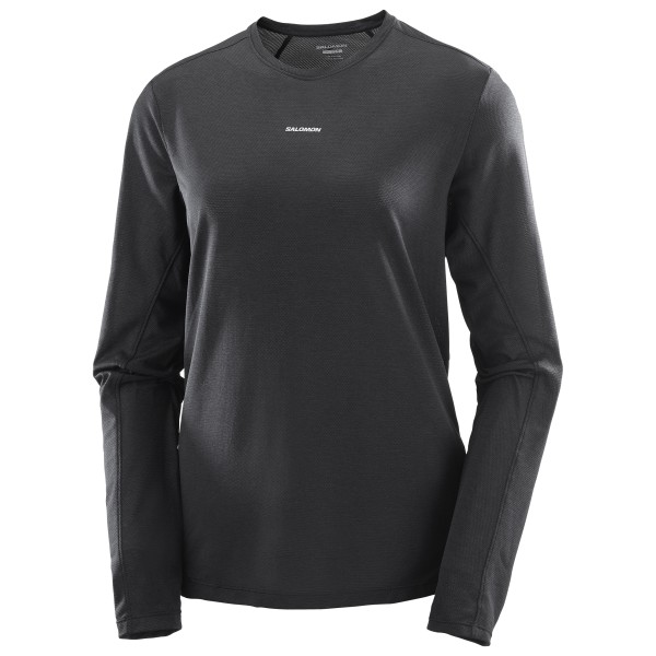 Salomon - Women's SHKout Core L/S - Laufshirt Gr XL schwarz von Salomon