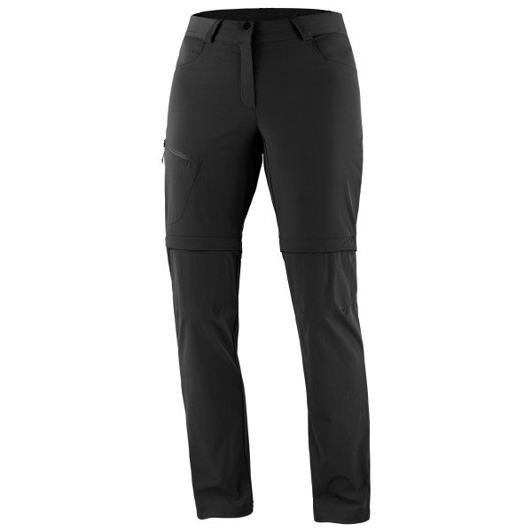 Salomon - Women's Wayfarer Zip Off Pants - Zip-Off-Hose Gr 36 schwarz von Salomon