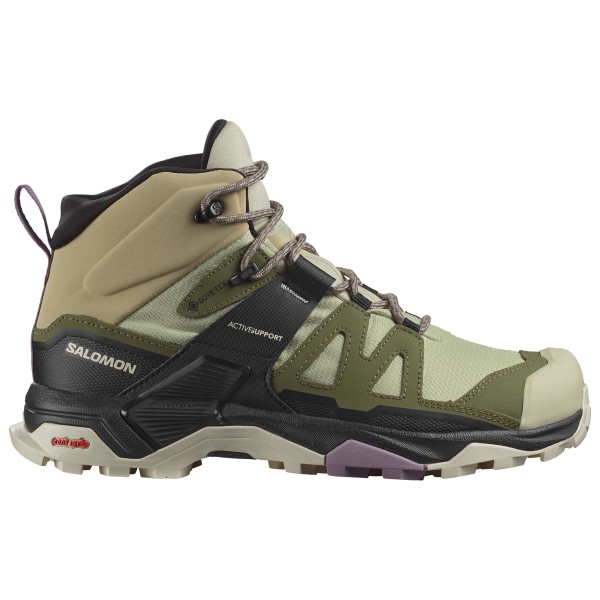 Salomon - Women's X Ultra 4 Mid GTX - Wanderschuhe Gr 3,5 oliv von Salomon