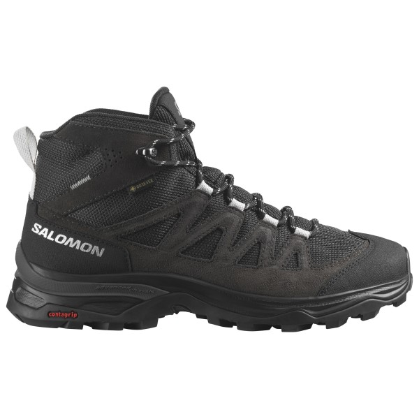 Salomon - Women's X Ward Leather Mid GTX - Wanderschuhe Gr 6 grau/schwarz von Salomon