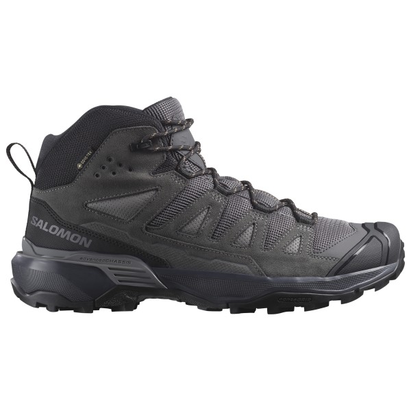 Salomon - X Ultra 360 Leather Mid GORE-TEX - Wanderschuhe Gr 10,5 grau/schwarz von Salomon