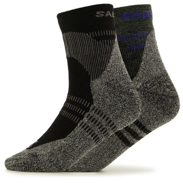 Salomon - X Ultra Access Quarter 2-Pack - Wandersocken Gr 36-38 schwarz von Salomon